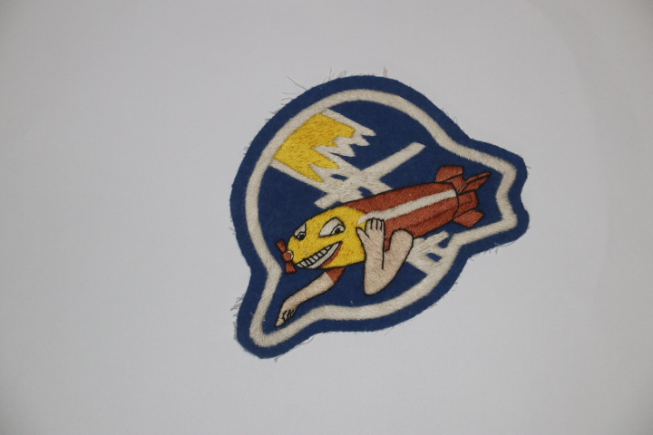 WW2 PATTERN US 8th ARMY AIR FORCE 544th BOMB SQUADRON 384th GROUP JACKET PATCH