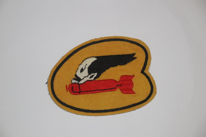 WW2 PATTERN US 8th ARMY AIR FORCE 552nd BOMB SQUADRON 386th GROUP JACKET PATCH