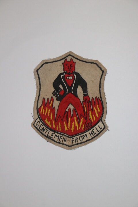 US 8th ARMY AIR FORCE WW2 PATTERN 487th BOMB GROUP SQUADRON JACKET PATCH