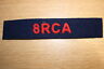WW2 TYPE CANADA 8TH ROYAL CANADIAN ARTILLERY CLOTH TITLE