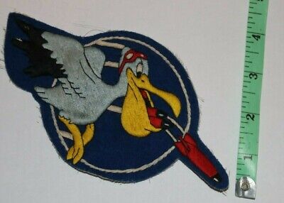 US AAF 44TH BOMB GROUP SEMI OFFICIAL EXCELLENT COPY WW2 A2 JACKET PATCH
