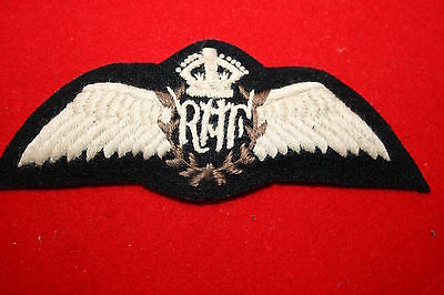 EARLY RAF PRE WW2 STYLE PILOT'S WING COTTON PADDED BRITISH ROYAL AIR FORCE