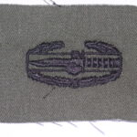 ORIGINAL US  COMBAT ACTION BADGE CAB CLOTH SUBDUED BDU ARMY