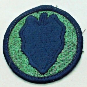 ORIGINAL US VIETNAM PERIOD 24TH INFANTRY DIV SUBDUED CLOTH SHOULDER PATCH BADGE