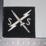 WWII STYLE BRITISH ARMY SPECIAL SERVICE COMMANDO SIGNALS COPY FORMATION SIGN