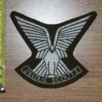 RHODESIAN RHODESIA ARMY SELOUS SCOUTS BLAZER BADGE BULLION WIRE SPECIAL FORCES