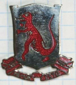 WWII TYPE US ARMY 702ND TANK DESTROYER REGIMENT 2ND ARMOURED DIVISION DI CREST