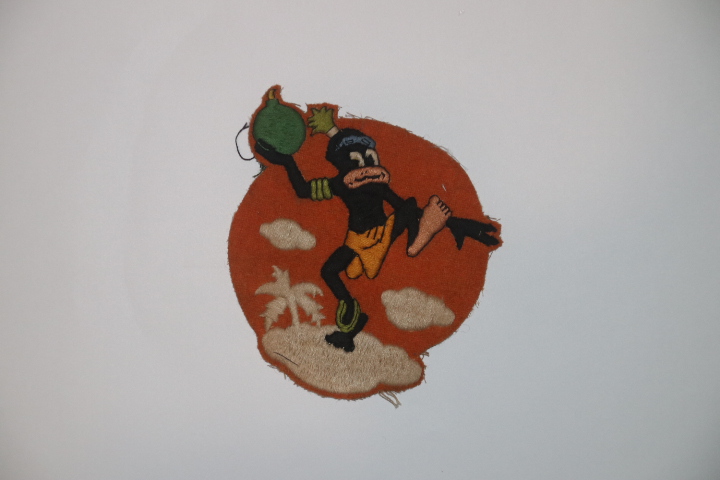 WW2 PATTERN US 8th ARMY AIR FORCE 322nd SQUADRON 449th BOMB GROUP JACKET PATCH