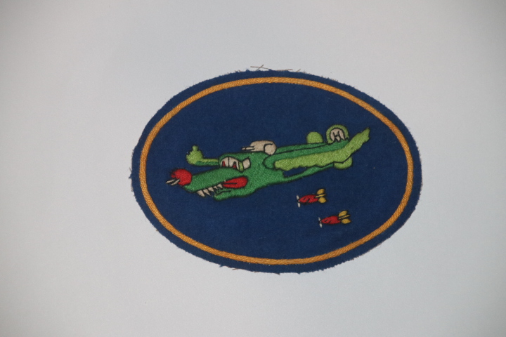 WW2 PATTERN US 8th ARMY AIR FORCE 705th SQUADRON 446th BOMB GROUP JACKET PATCH