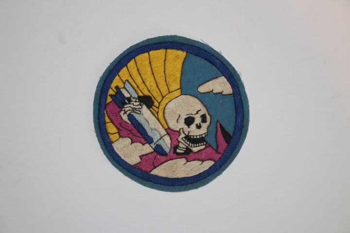 WW2 PATTERN US 15th ARMY AIR FORCE 816th SQUADRON 483rd BOMB GROUP JACKET PATCH