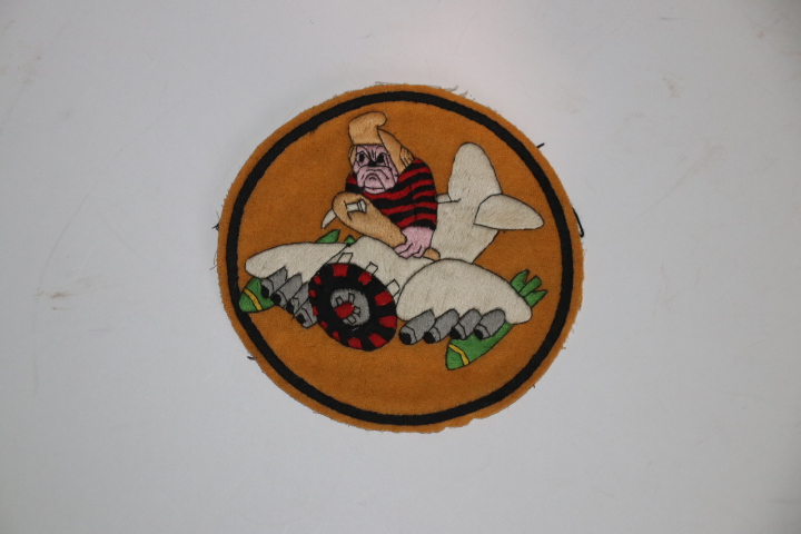 US 9th ARMY AIR FORCE WW2 PATTERN 404th FIGHTER SQUADRON JACKET PATCH 371st GROUP