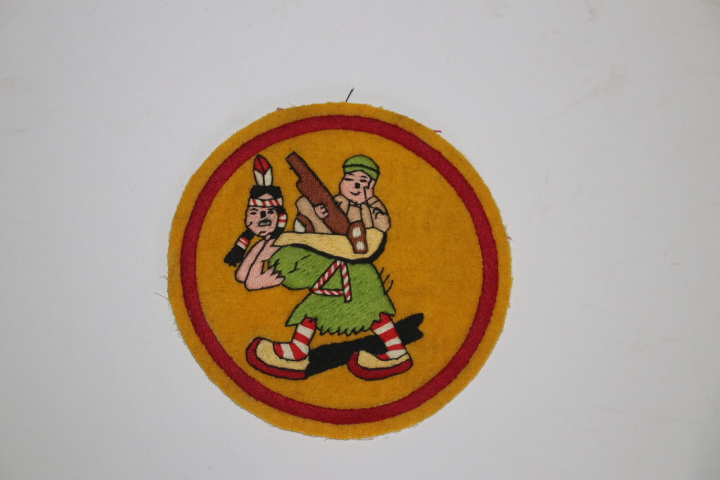 WW2 PATTERN US ARMY AIR FORCE 57th TROOP CARRIER SQUADRON 375th GROUP JACKET PATCH